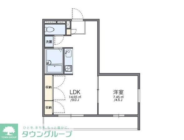 NSファミリアの物件間取画像